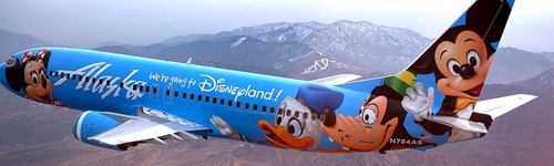 Alaska Airlines Disneyland