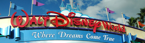 Walt Disney World Entrance Sign