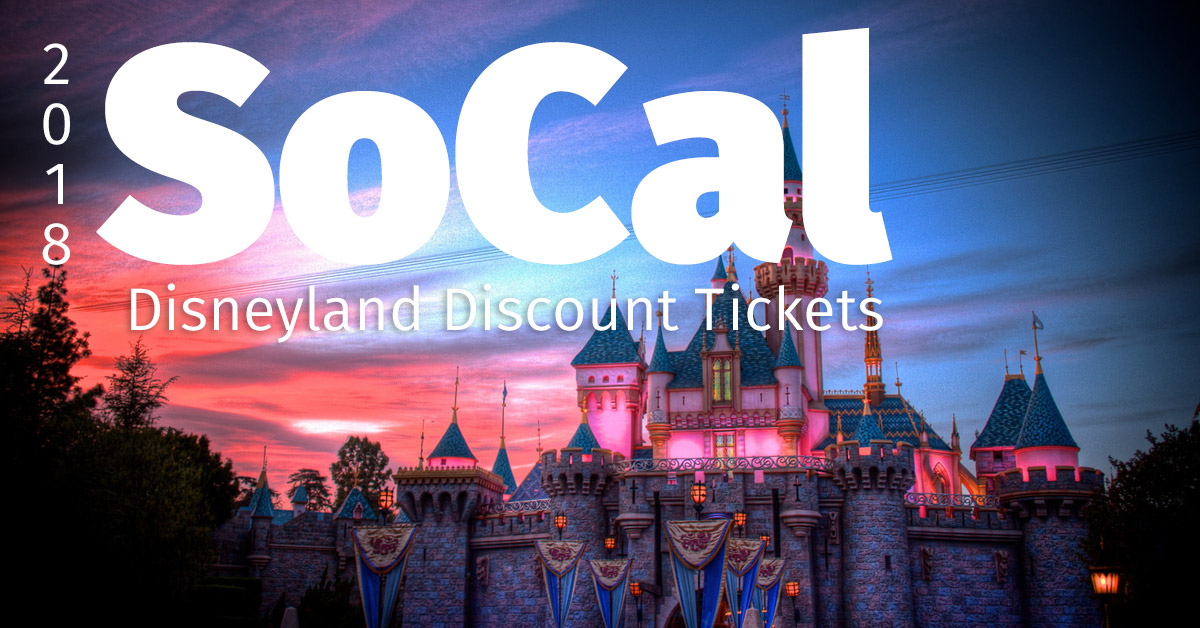 socal disneyland tickets